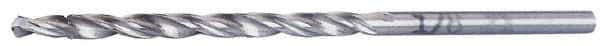 Made in USA - 5/32" Reamer Diam, 3-3/8" Flute Length, Combo Drill & Reamer - 5-3/4" OAL, Right Hand Cut, High Speed Steel - Apex Tool & Supply