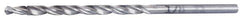 Made in USA - 11/32" Reamer Diam, 3-5/8" Flute Length, Combo Drill & Reamer - 5" OAL, Right Hand Cut, High Speed Steel - Apex Tool & Supply