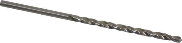 Made in USA - 7/32" Reamer Diam, 3-3/4" Flute Length, Combo Drill & Reamer - 6-1/8" OAL, Right Hand Cut, High Speed Steel - Apex Tool & Supply