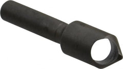 Weldon - 25/64" Head Diam, 1/4" Shank Diam, 82° High Speed Steel Countersink - Apex Tool & Supply