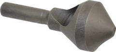 Weldon - 13/16" Head Diam, 1/4" Shank Diam, 90° High Speed Steel Countersink - Apex Tool & Supply