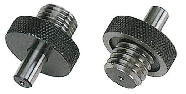 TE-CO - M12 x 1.75, 12.7mm Thread Length, 3/8 Inch Shaft Length, Tapped Hole Location Gage - Steel, 22.23mm Head Diameter, 28mm Overall Length - Apex Tool & Supply