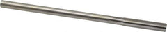 Made in USA - 0.3115" High Speed Steel 6 Flute Chucking Reamer - Straight Flute, 0.2792" Straight Shank, 1-1/2" Flute Length, 6" OAL - Apex Tool & Supply