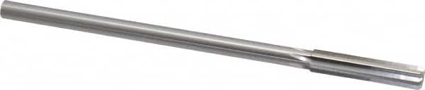 Made in USA - 0.374" High Speed Steel 6 Flute Chucking Reamer - Apex Tool & Supply