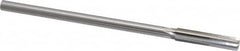 Made in USA - 0.374" High Speed Steel 6 Flute Chucking Reamer - Apex Tool & Supply