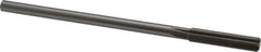 Made in USA - 3/8" High Speed Steel 6 Flute Chucking Reamer - Straight Flute, 0.3105" Straight Shank, 1-3/4" Flute Length, 7" OAL - Apex Tool & Supply