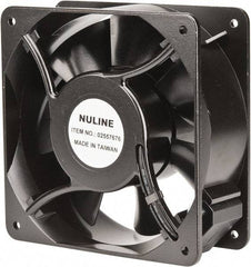 Value Collection - 230 Volts, AC, 260 CFM, Square Tube Axial Fan - 0.28 Amp Rating, 2,900 to 3,400 RPM, 6.3" High x 6.3" Wide x 2.44" Deep - Apex Tool & Supply