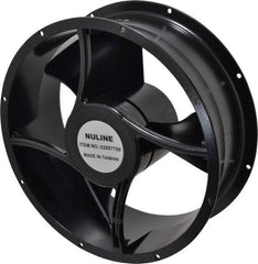 Value Collection - 230 Volts, AC, 550 CFM, Round Tube Axial Fan - 0.19 Amp Rating, 1,400 to 1,650 RPM, 10" High x 10" Wide x 3-1/2" Deep - Apex Tool & Supply
