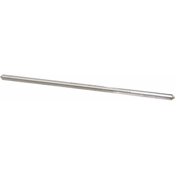 Made in USA - 0.123" High Speed Steel 4 Flute Dowel Pin Chucking Reamer - Apex Tool & Supply