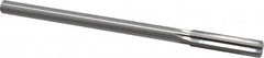 Made in USA - 0.4355" High Speed Steel 6 Flute Dowel Pin Chucking Reamer - Apex Tool & Supply