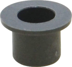 Igus - 3/16" Inside x 1/4" Outside Diam, Thermoplastic Sleeve Bearing - 3/8" Outside Diam, 0.032" Flange Thickness, 1/4" OAL - Apex Tool & Supply