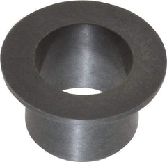 Igus - 1/2" Inside x 19/32" Outside Diam, Thermoplastic Sleeve Bearing - 7/8" Outside Diam, 0.046" Flange Thickness, 1/2" OAL - Apex Tool & Supply