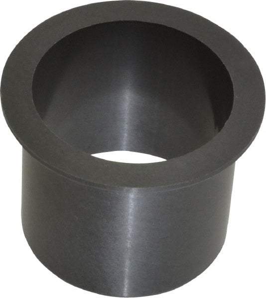 Igus - 1-1/2" Inside x 1-21/32" Outside Diam, Thermoplastic Sleeve Bearing - 2" Outside Diam, 0.078" Flange Thickness, 1-1/2" OAL - Apex Tool & Supply