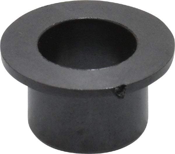Igus - 3/8" Inside x 15/32" Outside Diam, Thermoplastic Sleeve Bearing - 11/16" Outside Diam, 0.046" Flange Thickness, 3/8" OAL - Apex Tool & Supply