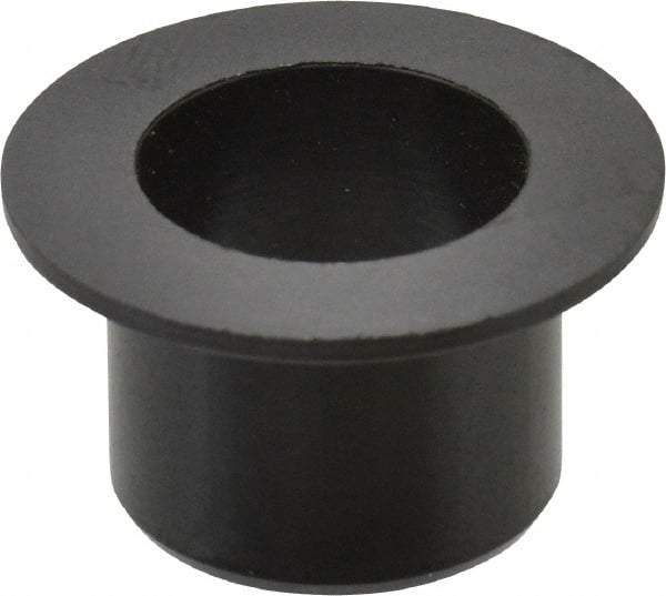 Igus - 1/2" Inside x 19/32" Outside Diam, Thermoplastic Sleeve Bearing - 7/8" Outside Diam, 0.046" Flange Thickness, 1/2" OAL - Apex Tool & Supply