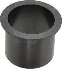 Igus - 1-1/2" Inside x 1-21/32" Outside Diam, Thermoplastic Sleeve Bearing - 2" Outside Diam, 0.078" Flange Thickness, 1-1/2" OAL - Apex Tool & Supply