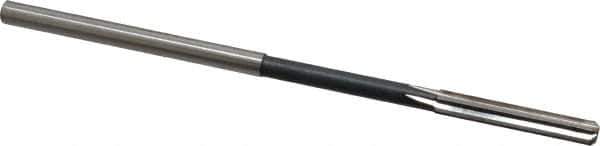 Interstate - 0.1885" High Speed Steel Chucking Reamer - Straight Flute, 0.1805" Straight Shank, 1-1/8" Flute Length, 4-1/2" OAL - Apex Tool & Supply