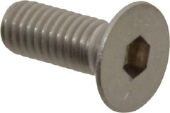 Value Collection - M6x1.00 Metric Coarse Hex Socket Drive, 90° Flat Screw - Grade 316 & Austenitic A4 Stainless Steel, Fully Threaded, 16mm OAL - Apex Tool & Supply