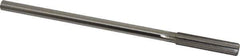 Interstate - 3/8" High Speed Steel Chucking Reamer - Straight Flute, 0.3105" Straight Shank, 1-3/4" Flute Length, 7" OAL - Apex Tool & Supply
