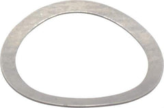 Gardner Spring - 0.243" ID x 0.305" OD, Grade 302 Stainless Steel Wave Disc Spring - 0.007" Thick, 0.03" Overall Height, 0.015" Deflection, 0.75 Lb at Deflection - Apex Tool & Supply