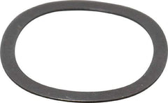 Gardner Spring - 0.397" ID x 0.484" OD, Grade 1074-1095 Steel Wave Disc Spring - 0.009" Thick, 0.029" Overall Height, 0.02" Deflection, 4 Lb at Deflection - Apex Tool & Supply