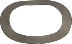 Gardner Spring - 0.531" ID x 0.734" OD, Grade 302 Stainless Steel Wave Disc Spring - 0.009" Thick, 0.05" Overall Height, 0.03" Deflection, 5.5 Lb at Deflection - Apex Tool & Supply