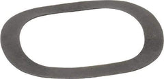 Gardner Spring - 0.65" ID x 0.855" OD, Grade 1074-1095 Steel Wave Disc Spring - 0.01" Thick, 0.06" Overall Height, 0.03" Deflection, 5.5 Lb at Deflection - Apex Tool & Supply