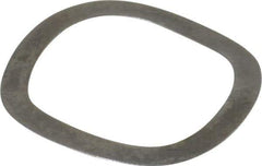 Gardner Spring - 0.719" ID x 0.925" OD, Grade 1074 Steel Wave Disc Spring - 0.01" Thick, 0.066" Overall Height, 0.033" Deflection, 7.5 Lb at Deflection - Apex Tool & Supply
