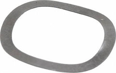Gardner Spring - 0.839" ID x 1.08" OD, Grade 1074 Steel Wave Disc Spring - 0.012" Thick, 0.073" Overall Height, 0.036" Deflection, 10 Lb at Deflection - Apex Tool & Supply