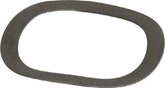 Gardner Spring - 0.901" ID x 1.159" OD, Grade 1074 Steel Wave Disc Spring - 0.013" Thick, 0.08" Overall Height, 0.04" Deflection, 12 Lb at Deflection - Apex Tool & Supply