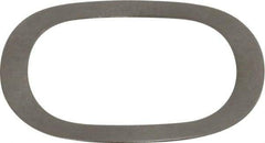 Gardner Spring - 0.961" ID x 1.235" OD, Grade 1074 Steel Wave Disc Spring - 0.014" Thick, 0.087" Overall Height, 0.043" Deflection, 15 Lb at Deflection - Apex Tool & Supply