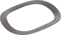 Gardner Spring - 2.057" ID x 2.645" OD, Grade 1074 Steel Wave Disc Spring - 0.028" Thick, 0.184" Overall Height, 0.09" Deflection, 57 Lb at Deflection - Apex Tool & Supply