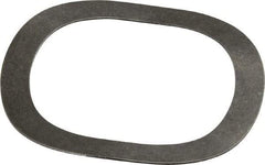 Gardner Spring - 2.42" ID x 3.118" OD, Grade 1074 Steel Wave Disc Spring - 0.035" Thick, 0.207" Overall Height, 0.104" Deflection, 88 Lb at Deflection - Apex Tool & Supply