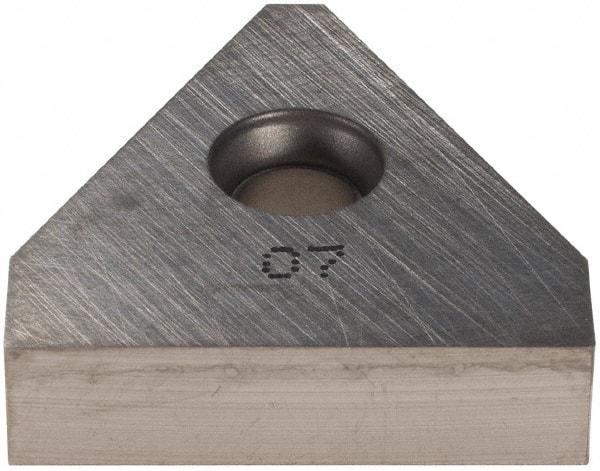 Iscar - 240605XNUW Grade IC07, 24.5mm Cutting Width Carbide Grooving Insert - Neutral, Uncoated - Apex Tool & Supply