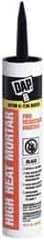 DAP - 10 oz Brick/Mortar Repair - Black, 56 Linear Ft at 1/8" Bead Coverage, Silicate Cement - Apex Tool & Supply