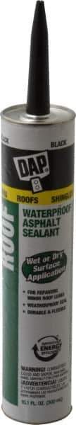 DAP - 10.1 oz Cartridge Black Asphalt Joint Sealant - -40 to 180°F Operating Temp - Apex Tool & Supply