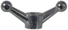 Value Collection - 1/2-13 UNC, Zinc Plated, Iron Standard Wing Nut - Grade 32510, 4-1/2" Wing Span, 1-7/8" Wing Span, 1-1/8" Base Diam - Apex Tool & Supply