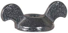 Value Collection - 5/16-18 UNC, Zinc Plated, Steel Standard Wing Nut - Grade 1015-1025, 1-1/2" Wing Span, 9/16" Wing Span, 7/8" Base Diam - Apex Tool & Supply