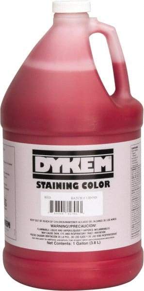 Dykem - 1 Gallon Red Staining Color - Bottle - Apex Tool & Supply
