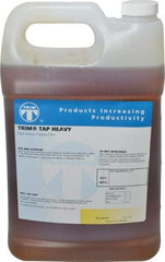 Master Fluid Solutions - Trim Tap Heavy, 1 Gal Bottle Tapping Fluid - Straight Oil, For Reaming, Threading - Apex Tool & Supply