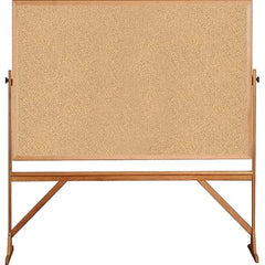 Ghent - Cork Bulletin Boards Style: Reversible Bulletin Board Color: Natural Cork - Apex Tool & Supply