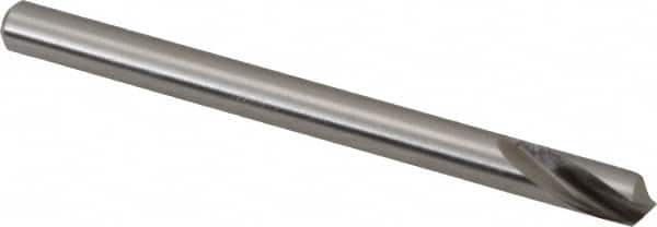 Magafor - 4mm Body Diam, 120°, 2-1/16" OAL, Cobalt Spotting Drill - Apex Tool & Supply