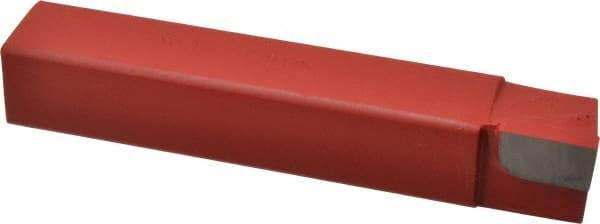 Interstate - 1 x 1" Shank, Square Shoulder Turning Single Point Tool Bit - AR-16, Grade C2 - Exact Industrial Supply