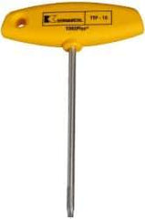 Kennametal - TP15 Torx Plus Drive, T Handle Driver for Indexable Slotting Cutter - Compatible with Insert Screws - Apex Tool & Supply
