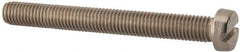 Value Collection - M10x1.50 Metric Coarse, 90mm Length Under Head Slotted Drive Machine Screw - Fillister Head, Grade 18-8 & A2 Stainless Steel, Uncoated, Without Washer - Apex Tool & Supply