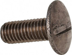 Value Collection - M8x1.25 Metric Coarse, 20mm Length Under Head Slotted Drive Machine Screw - Truss Head, Grade 18-8 & A2 Stainless Steel, Uncoated, Without Washer - Apex Tool & Supply