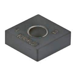 Kennametal - CNGA431 S0425 Grade KB5625 PCBN Turning Insert - TiAlN Finish, 80° Diamond, 1/2" Inscr Circle, 3/16" Thick, 1/64" Corner Radius - Apex Tool & Supply