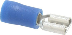 Ideal - 16 to 14 AWG, Vinyl, Fully Insulated, Female Wire Disconnect - Blue, cUL Listed, RoHS Compliant, UL Listed - Apex Tool & Supply