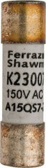 Ferraz Shawmut - 150 VAC/VDC, 7 Amp, Fast-Acting Semiconductor/High Speed Fuse - Clip Mount, 1-1/2" OAL, 100 at AC, 50 at DC kA Rating, 13/32" Diam - Apex Tool & Supply