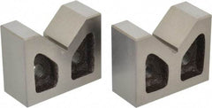 SPI - 1-3/4" Max Capacity, 90° Angle, Cast Iron V-Block - 3" Long x 1-5/16" Wide x 2-3/8" High, Sold as Matched Pair - Apex Tool & Supply